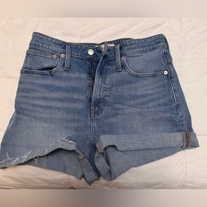 Madewell Curvy Perfect Vintage Shorts